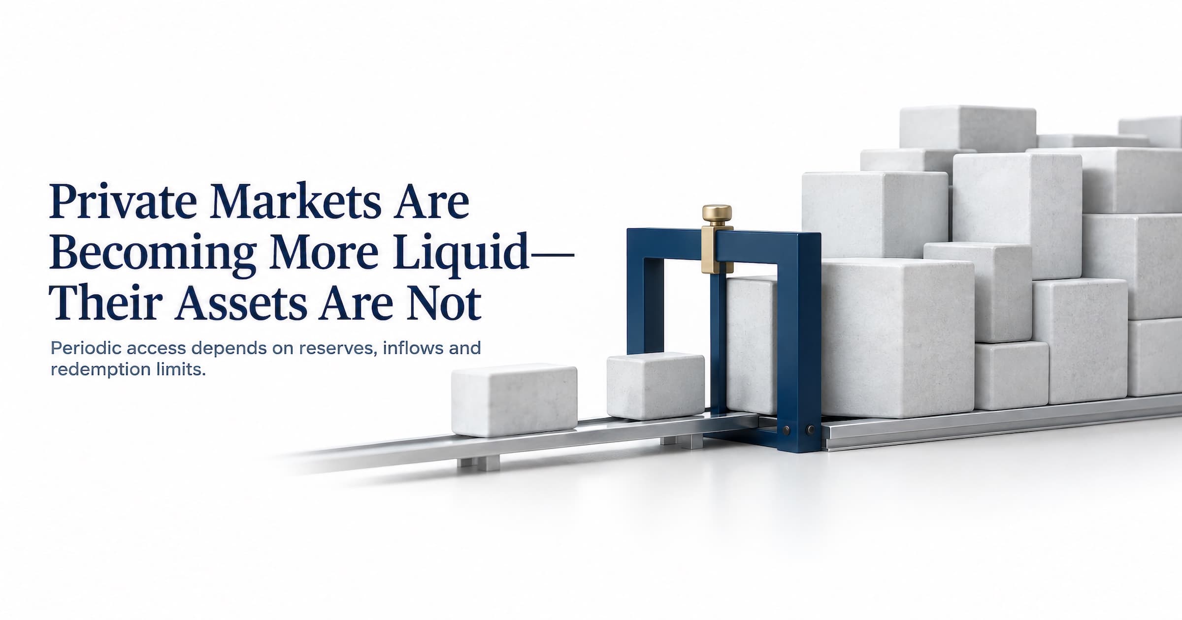 Evermark perspective on private-market liquidity, evergreen funds, and redemption limits